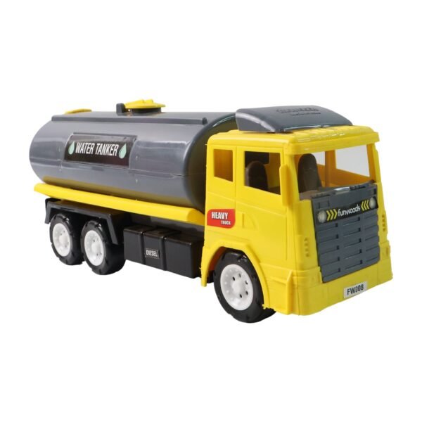 OilTanker-04.jpg Funwoods Water Tanker Toy Truck - (1 Pc)