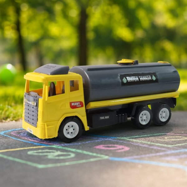 OilTanker-05.jpg Funwoods Water Tanker Toy Truck - (1 Pc)