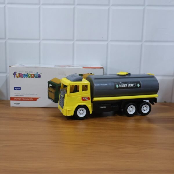 OilTanker-live.jpg Funwoods Water Tanker Toy Truck - (1 Pc)