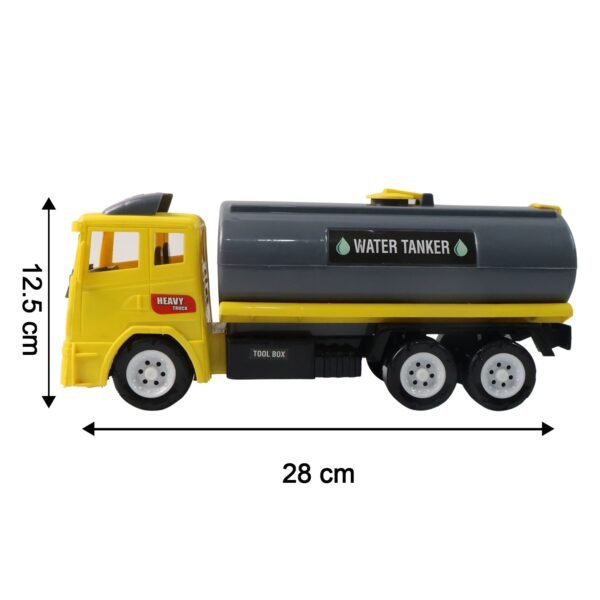 OilTanker-size.jpg Funwoods Water Tanker Toy Truck - (1 Pc)