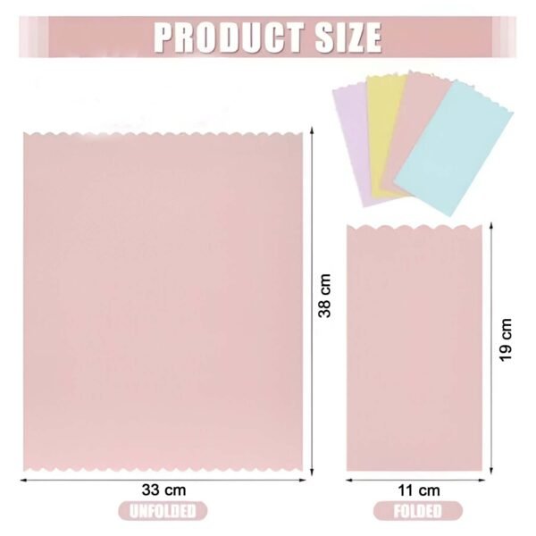 PaperNapkins-size_a26d4a40-dea3-4429-a132-517049f268db.jpg Multicolor Decorative Baking Paper Sheets (38 x 33 Cm / 200 Pc)