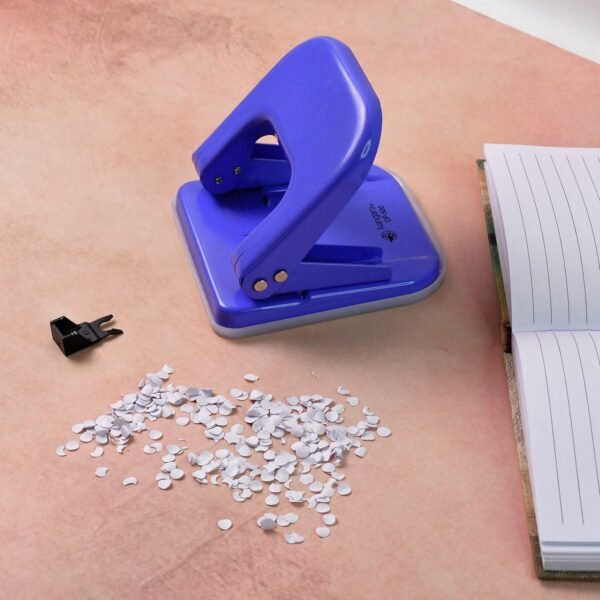 Kangaro DP-500 Heavy Duty Two-Hole Punch Machine with Metal Base