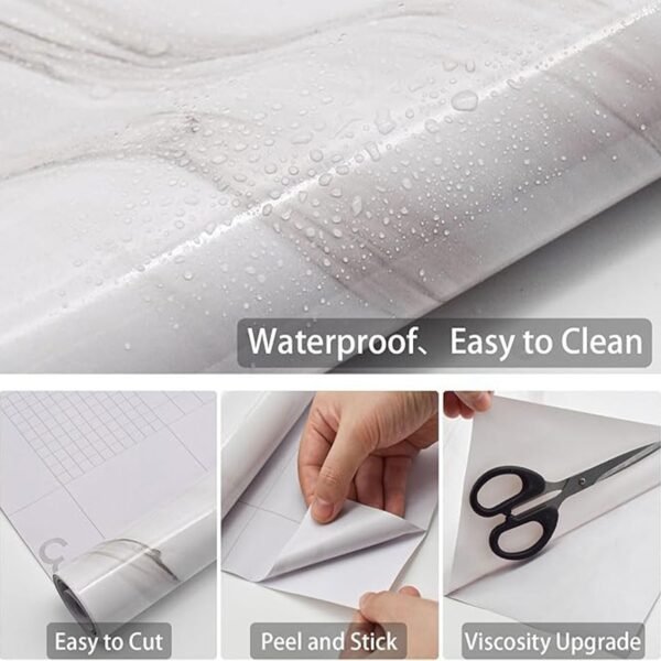 Self-Adhesive Wallpaper Roll – 40Cm x 5 Meter (1 Pc)