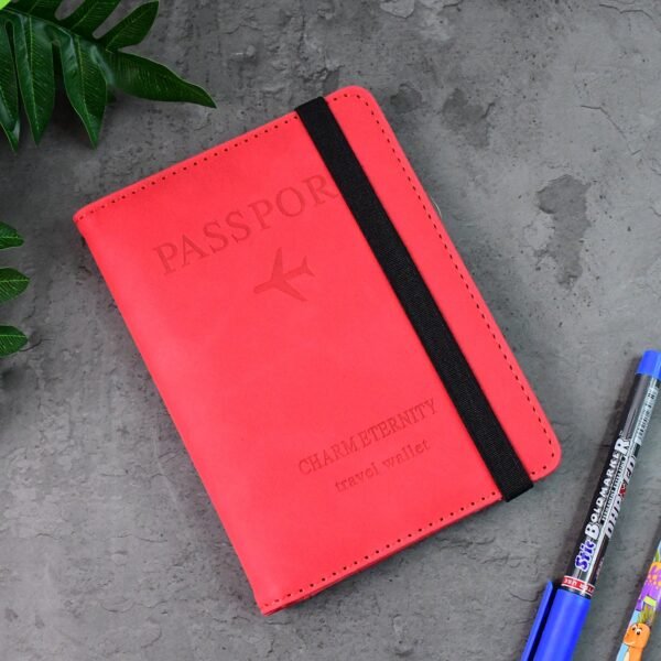 Passport-03.jpg Premium Multifunction Travel Passport Holder & Wallet (15x11cm / 1 Pc)