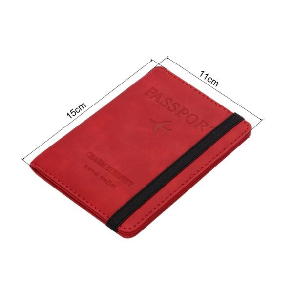Passport-06.jpg Premium Multifunction Travel Passport Holder & Wallet (15x11cm / 1 Pc)