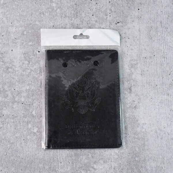 Premium Leatherette Passport Holder Cover (1 Pc)