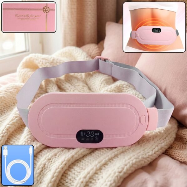 Period-Massager-01.jpg Electric Rechargeable Heating Belt for Waist & Abdomen (1 Pc)