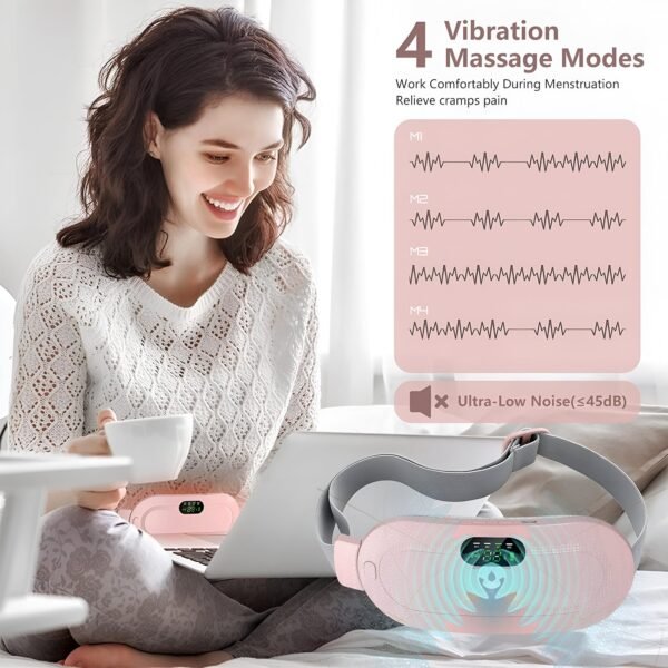 Period-Massager-02.jpg Electric Rechargeable Heating Belt for Waist & Abdomen (1 Pc)