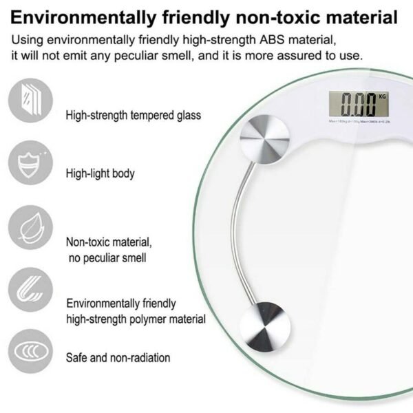 Digital Personal Body Weight Scale (1 Pc)