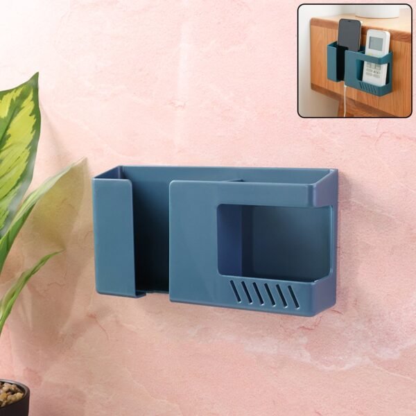 Wall Mounted Storage Holder – Mobile and Remote Control Organizer (1 Pc)