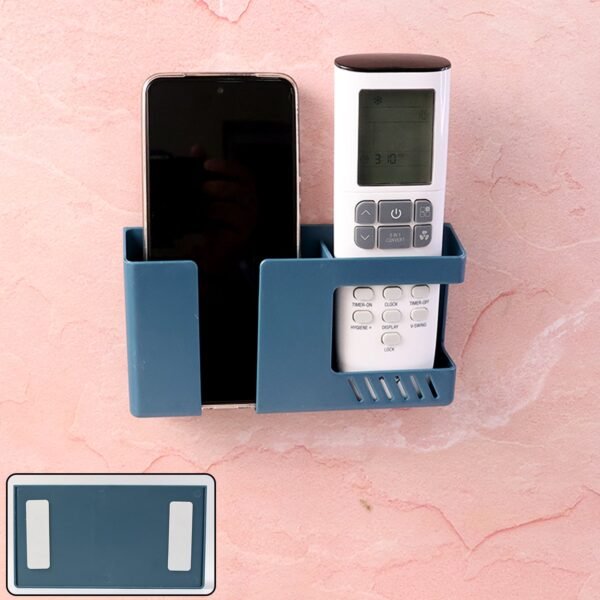 Wall Mounted Storage Holder – Mobile and Remote Control Organizer (1 Pc)