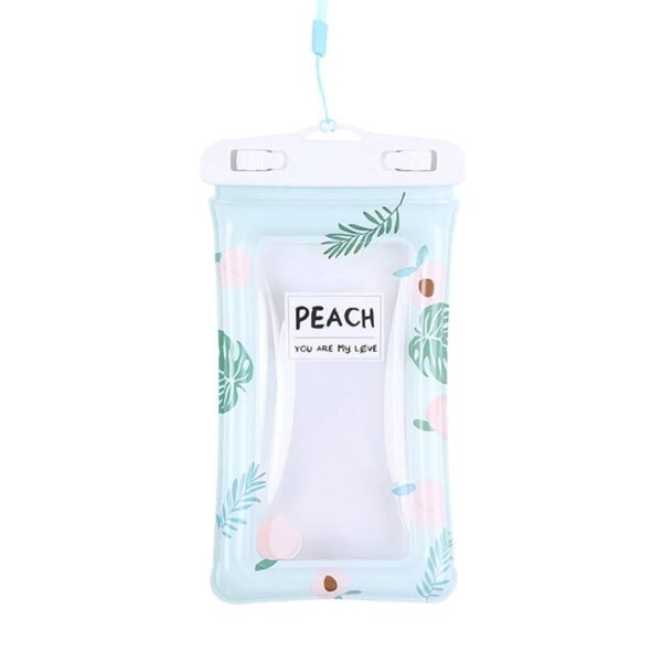 Phone-cover-06.jpg Waterproof Peach Transparent Mobile Pouch with Neck Strap (1 Pc)