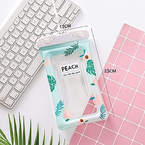 Phone-cover-07.jpg Waterproof Peach Transparent Mobile Pouch with Neck Strap (1 Pc)