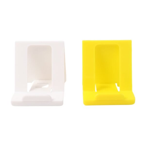 Adjustable Foldable Plastic Mobile Phone Stand (1 Pc / Mix Color)