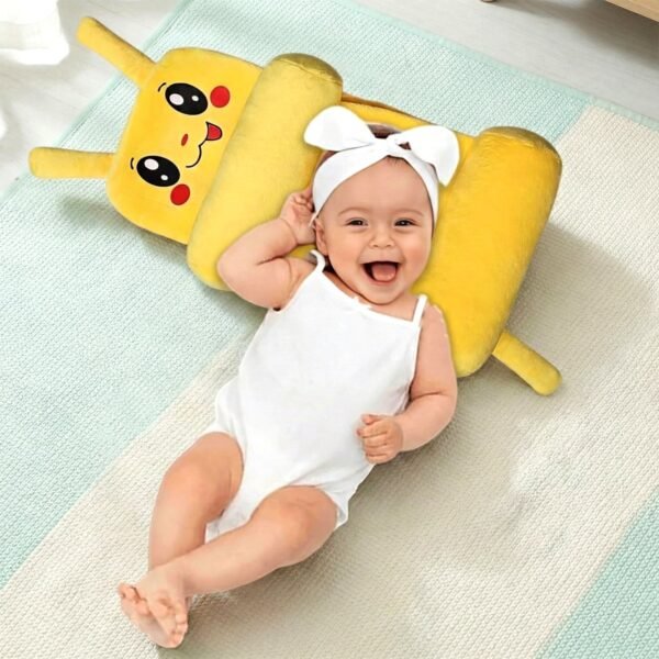 Baby Sliding Pillow with Soft Support Design (1 Pc / Mix Color)
