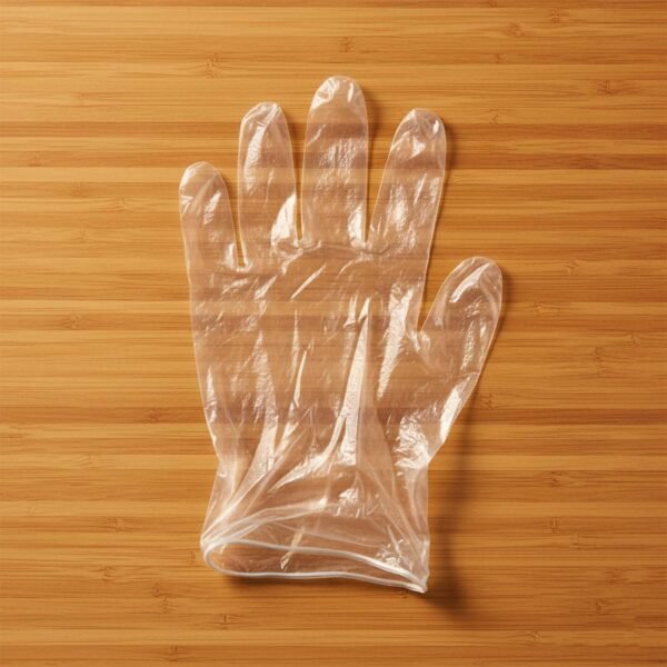 PlasticGloves-02.jpg Disposable Clear Gloves, 50 Pc Pack