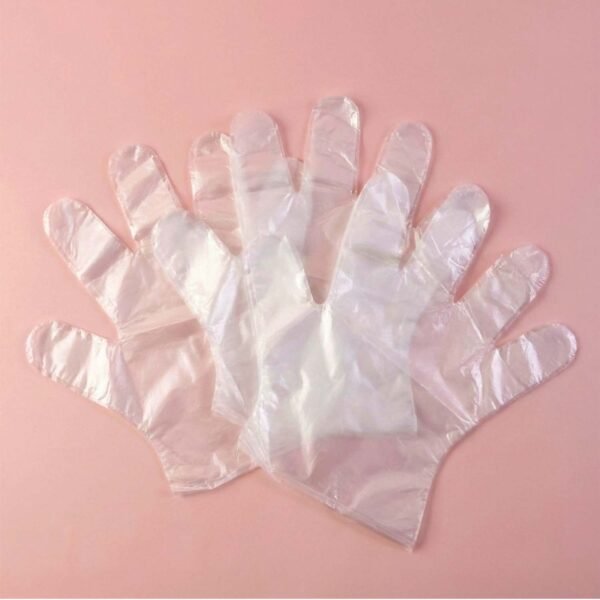 PlasticGloves-05.jpg Disposable Clear Gloves, 50 Pc Pack