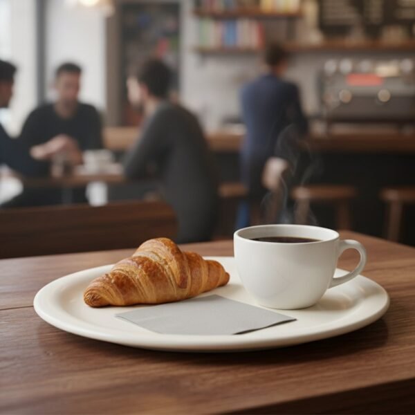 Large Round Multi-Purpose Serving Plate / Tray (1 Pc / 33 Cm)