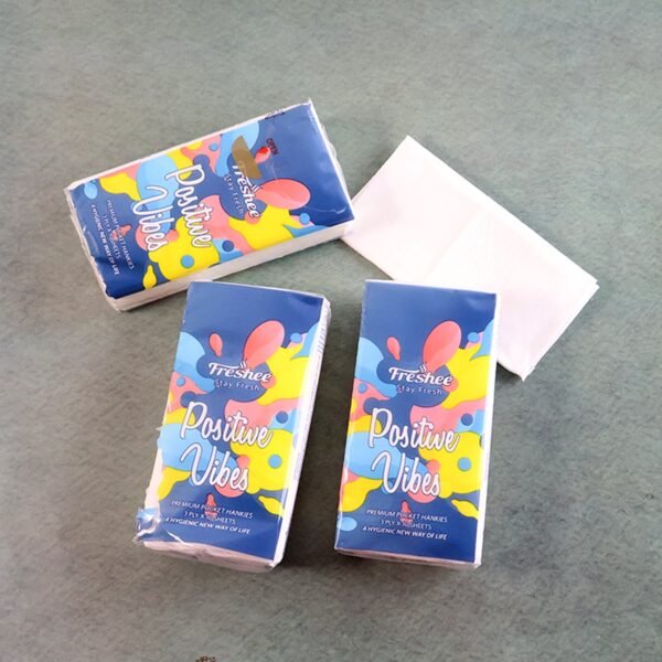 Premium Soft Pocket Tissue Pack  for Daily Use, Skin Care, Office (Pack of 6 / 60 Sheet)