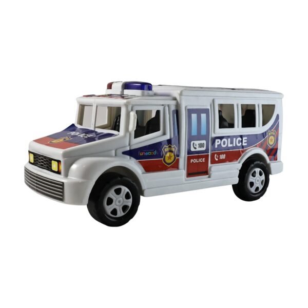 Policevan-04.jpg Funwoods Police Van Toy - (1 Pc)