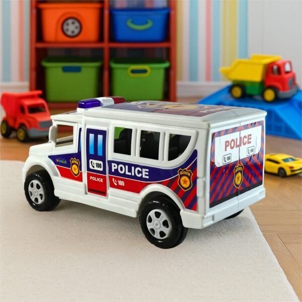 Policevan-05.jpg Funwoods Police Van Toy - (1 Pc)
