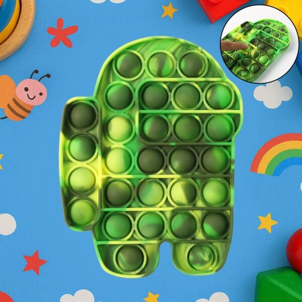 Popit02-WOSKU-01.jpg Premium Astronaut Silicone Pop It Fidget Toy (1 Pc)