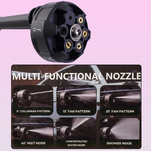 Portable-Spray-Gun-05.jpg Rechargeable Cordless Portable High-Pressure Spray Gun Set (1 Set)