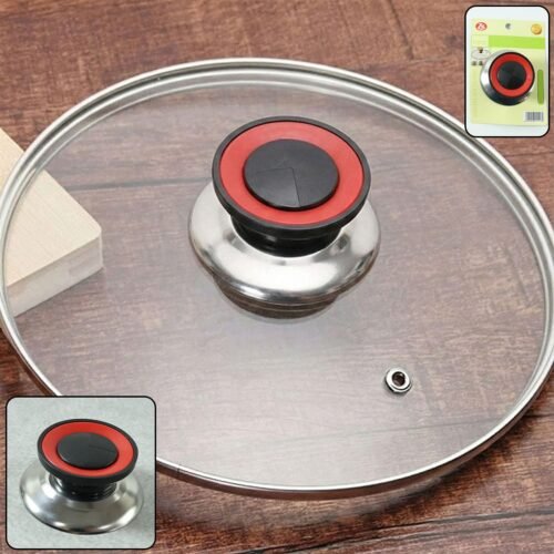 Transparent Heat-Resistant Glass Cooking Lid (1 Pc)