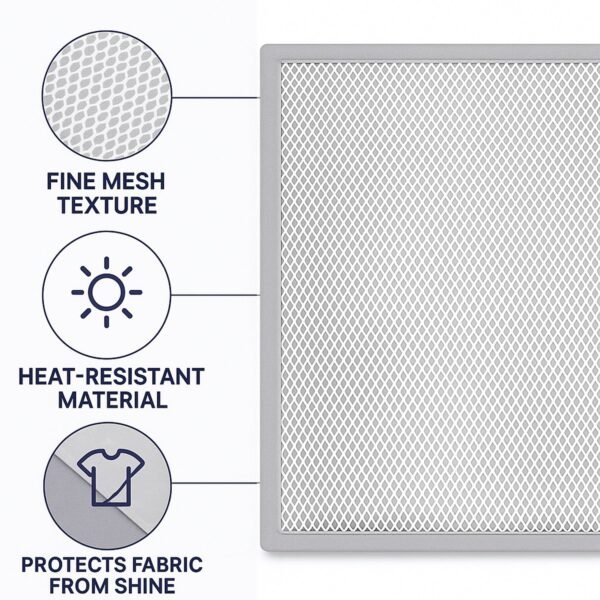 Large Ironing Press Net / Mesh Ironing Protector Cloth (65 x 50 Cm / 1 Pc)