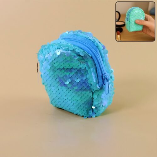 Mini Sequin Zipper Pouch - (1 Pc)