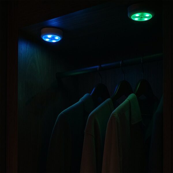 Pushbuttonlamp-02.jpg Multicolor Remote Control LED Touch Light Set