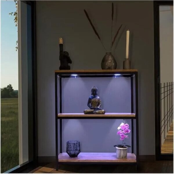 Pushbuttonlamp-06.jpg Multicolor Remote Control LED Touch Light Set