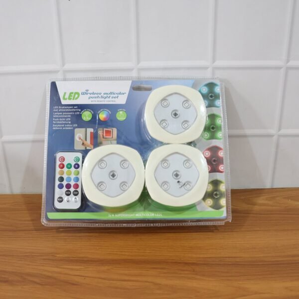 Pushbuttonlamp-live.jpg Multicolor Remote Control LED Touch Light Set