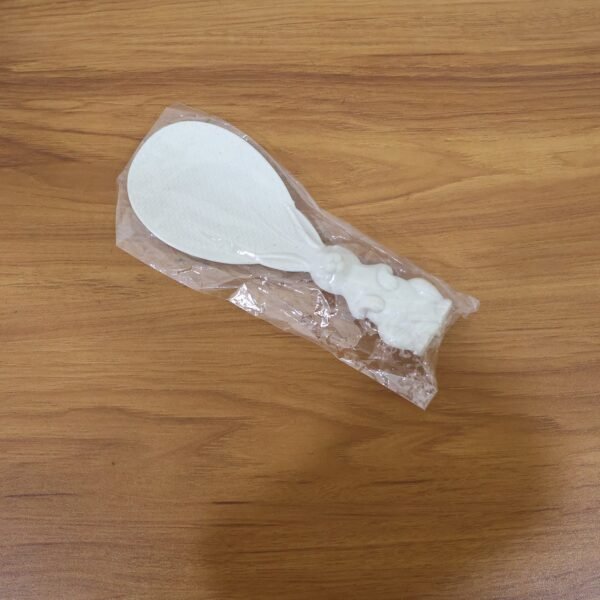 RabbitRiceSpoon-live.jpg Cute Bunny Handle Non-Stick Rice Serving Spoon (1 Pc)