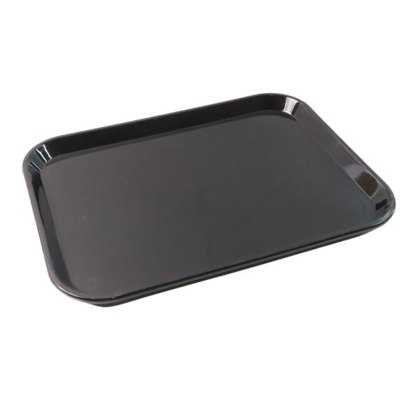 RectTray-04.jpg Plastic Serving Tray / Plate – 40 × 30 cm (1 Pc / Black)
