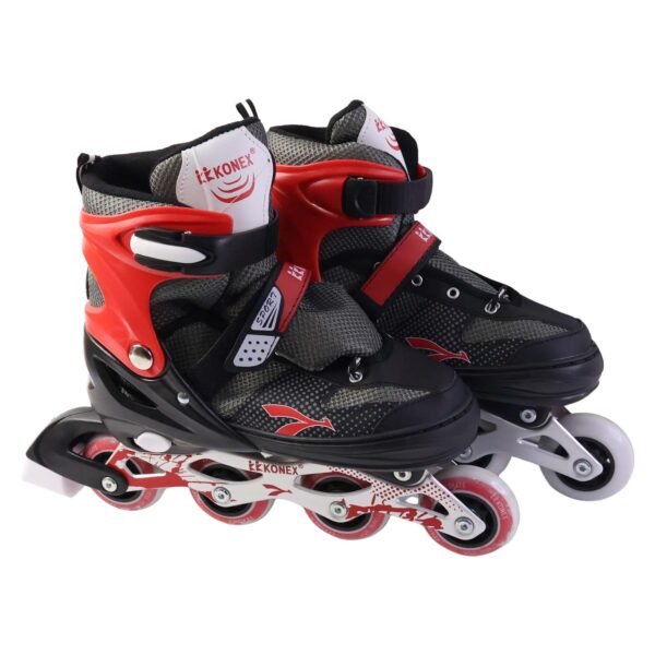 Professional Adjustable Inline Skates for Kids and Adults (XL / 1 Pair)