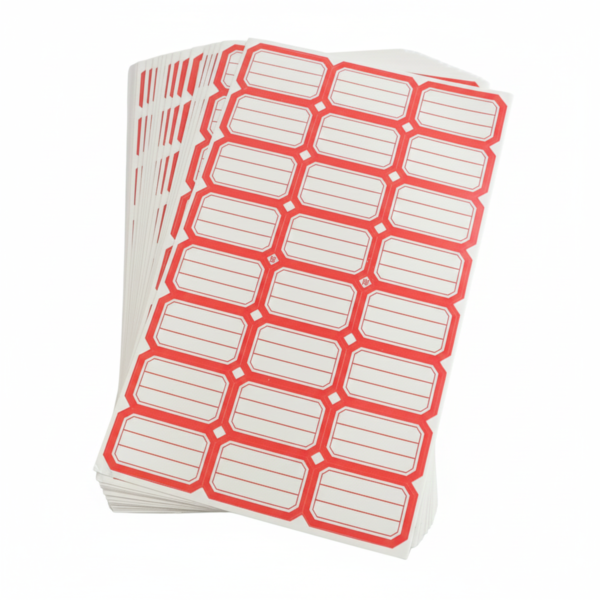 RedSticker-04.png 50 Sheets Self-Adhesive Label Stickers