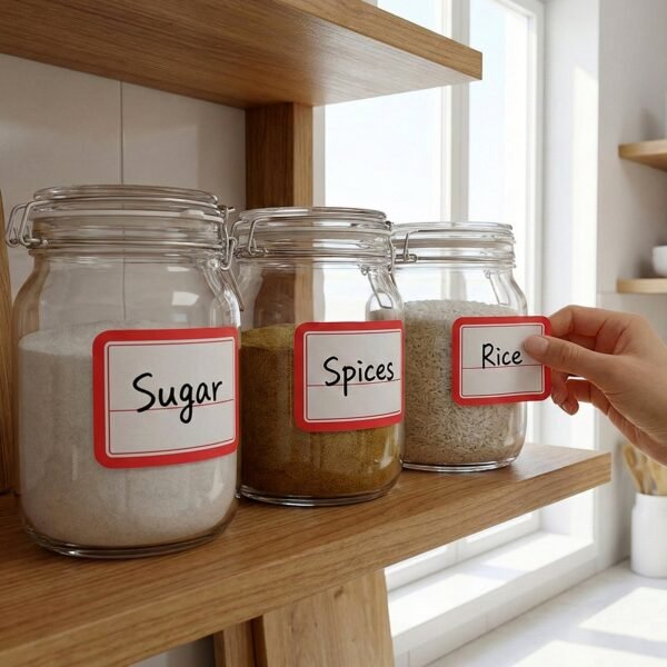 Redstricker-03.jpg 1 Sheets Self-Adhesive Label Stickers