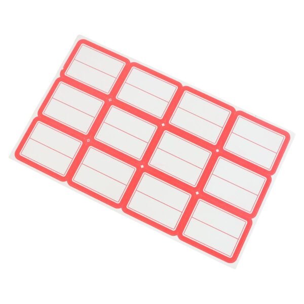 Redstricker-04.jpg 1 Sheets Self-Adhesive Label Stickers