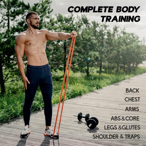 Heavy-Duty Resistance Exercise Band  2080×13 mm