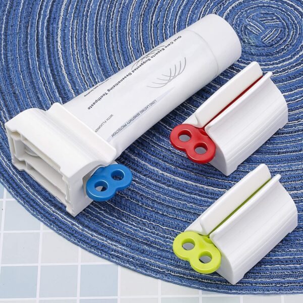 Rolling-Tube-Toothpaste-Squeezer-02.jpg Premium Plastic Tube Squeezer Dispenser Set (10 Pc)