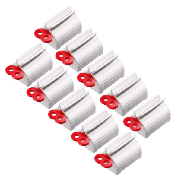 Rolling-Tube-Toothpaste-Squeezer-05.jpg Premium Plastic Tube Squeezer Dispenser Set (10 Pc)