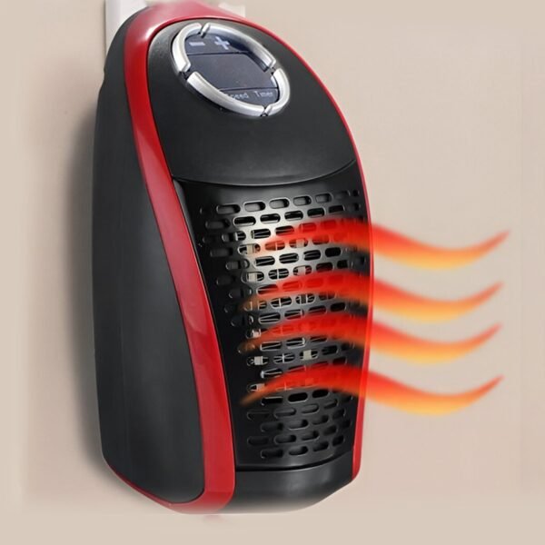 Room-Heater-02.jpg Wonder Warm 400W Wall Plug Room Heater (Without Remote, 1 Pc)