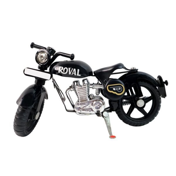 Metal Bullet Bike Toy Model for Kids with Side Stand (1 Pc)