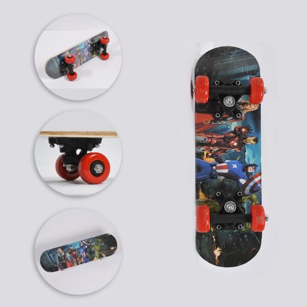 Konex Lightweight Wood Skateboard for Kids, Teens, Adults