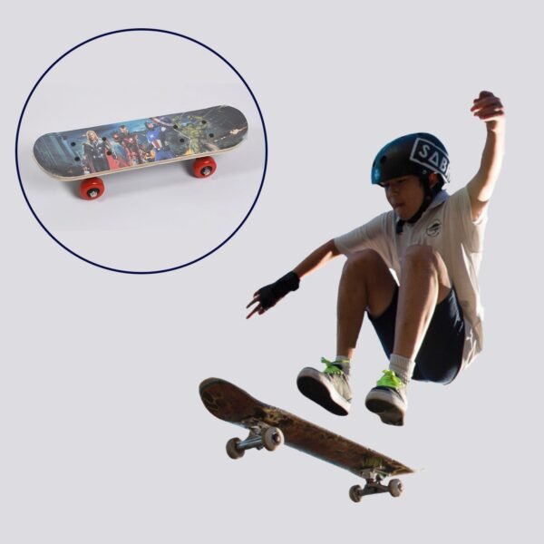 Konex Lightweight Wood Skateboard for Kids, Teens, Adults