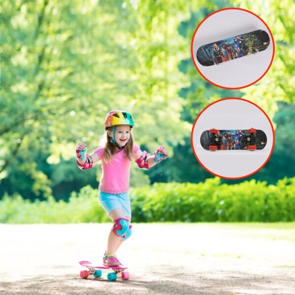 Konex Lightweight Wood Skateboard for Kids, Teens, Adults