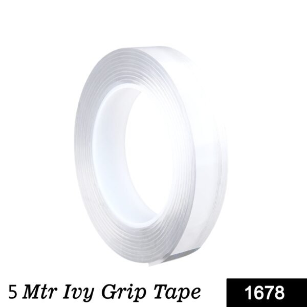 5 Meter Double Sided Adhesive Silicon Grip Gel Tape