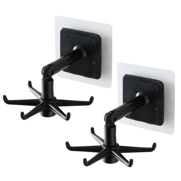 SKUCODE_a243b9f2-9207-42e1-a399-1c2be832fdd7.jpg 360° rotatable hooks for hanging (Pack of 2) (Brown Box)