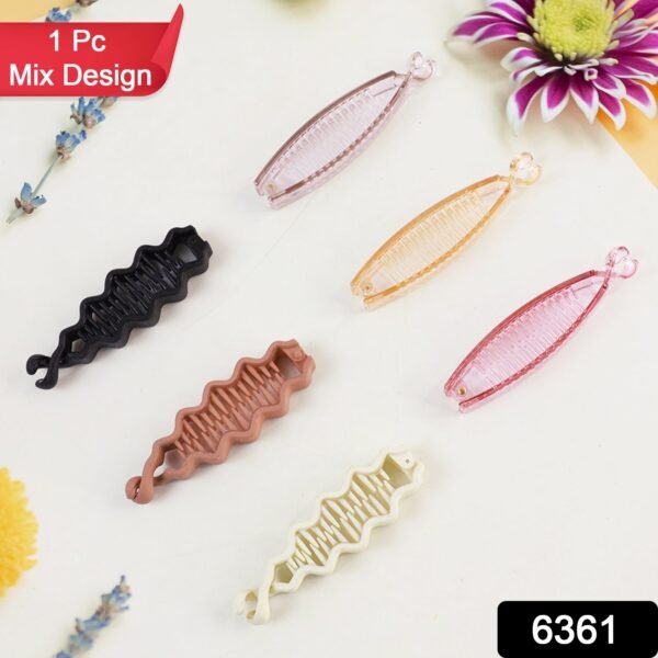 Plastic Hair Claw Clips Strong Clips (1 Pc / Mix Color), Hair accessories